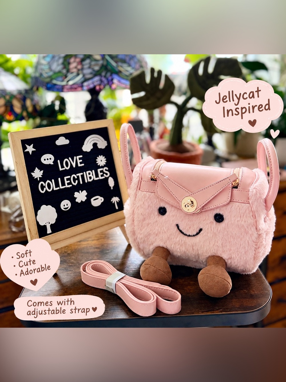 Jellycat-Inspired Plush Bag